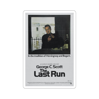 The Last Run 1971 Movie Poster STICKER Vinyl Die-Cut Decal-5 Inch-The Sticker Space