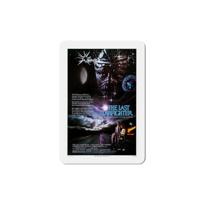 The Last Starfighter 1984 Movie Poster Die-Cut Magnet-4" x 4"-The Sticker Space