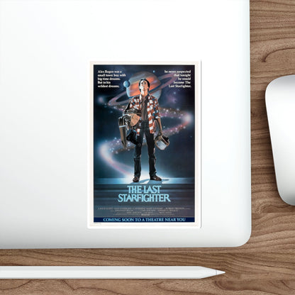 THE LAST STARFIGHTER (TEASER) 1984 Movie Poster STICKER Vinyl Die-Cut Decal-The Sticker Space