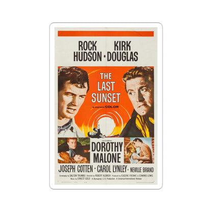 The Last Sunset 1961 Movie Poster STICKER Vinyl Die-Cut Decal-2 Inch-The Sticker Space