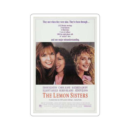 The Lemon Sisters 1990 Movie Poster STICKER Vinyl Die-Cut Decal-6 Inch-The Sticker Space