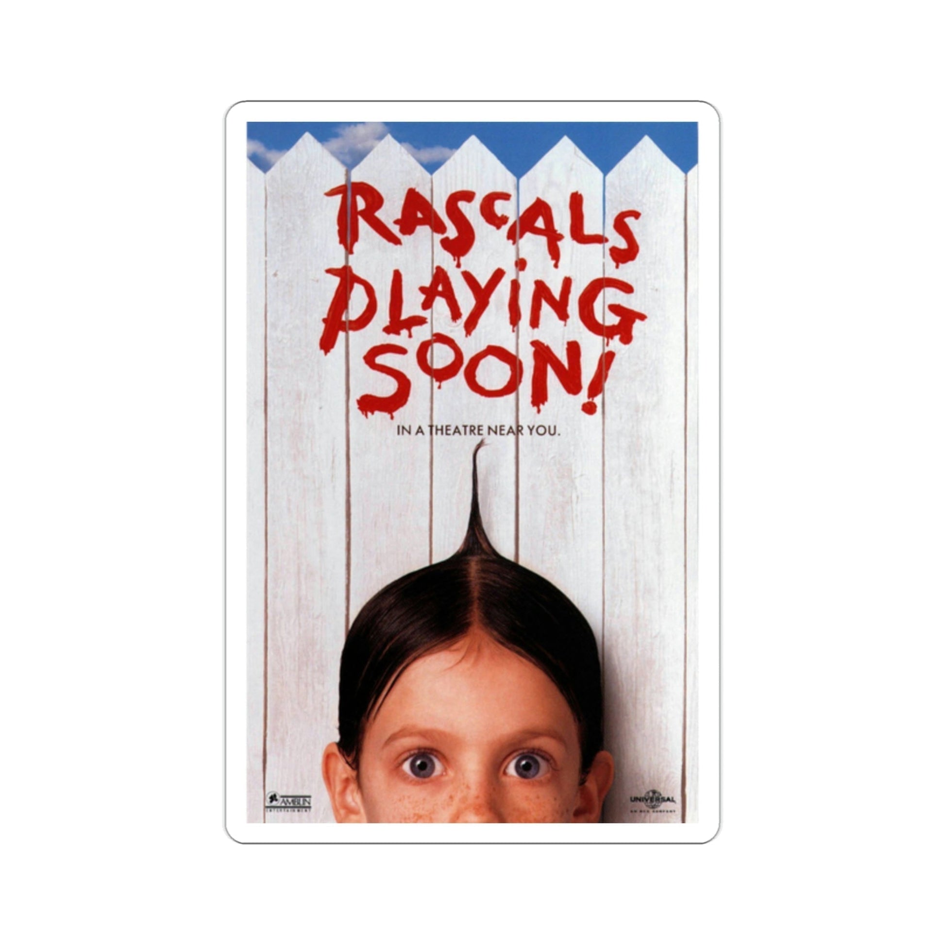 The Little Rascals 1994 Movie Poster STICKER Vinyl Die-Cut Decal-2 Inch-The Sticker Space