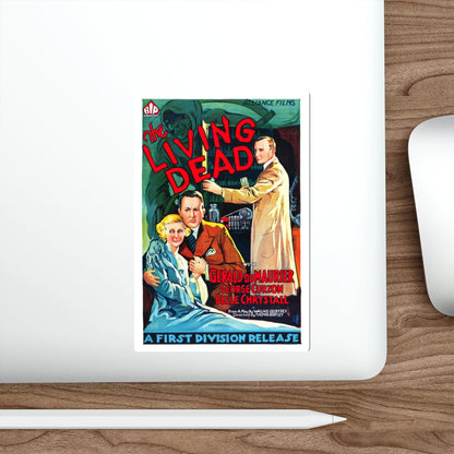 THE LIVING DEAD 1934 Movie Poster STICKER Vinyl Die-Cut Decal-The Sticker Space