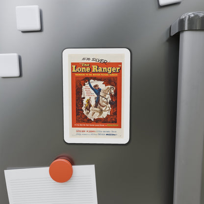 The Lone Ranger 1956 Movie Poster Die-Cut Magnet-The Sticker Space