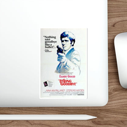 The Long Goodbye 1973 2 Movie Poster STICKER Vinyl Die-Cut Decal-The Sticker Space