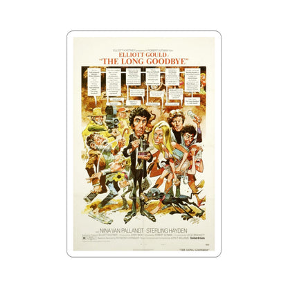 The Long Goodbye 1973 Movie Poster STICKER Vinyl Die-Cut Decal-5 Inch-The Sticker Space