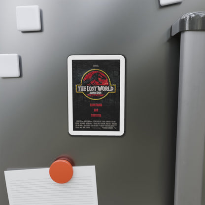 The Lost World Jurassic Park 1997 2 Movie Poster Die-Cut Magnet-The Sticker Space