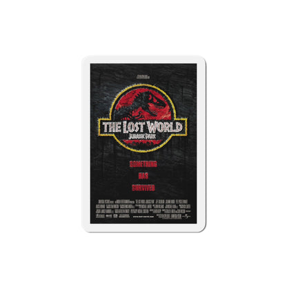 The Lost World Jurassic Park 1997 2 Movie Poster Die-Cut Magnet-4" x 4"-The Sticker Space
