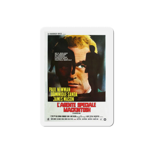 The Mackintosh Man 1973 3 Movie Poster Die-Cut Magnet-2" x 2"-The Sticker Space