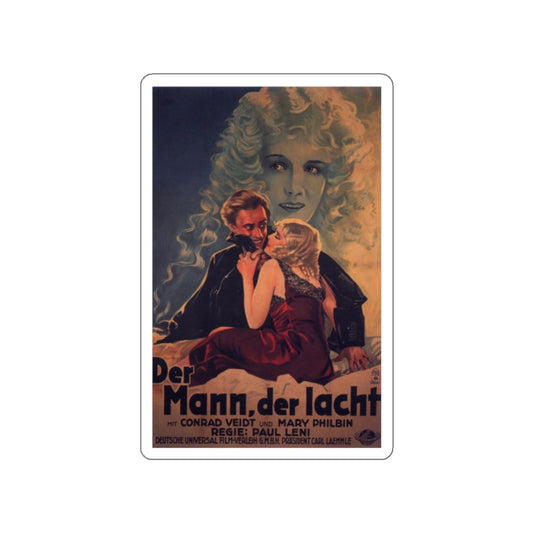 THE MAN WHO LAUGHS 1928 Movie Poster STICKER Vinyl Die-Cut Decal-White-The Sticker Space