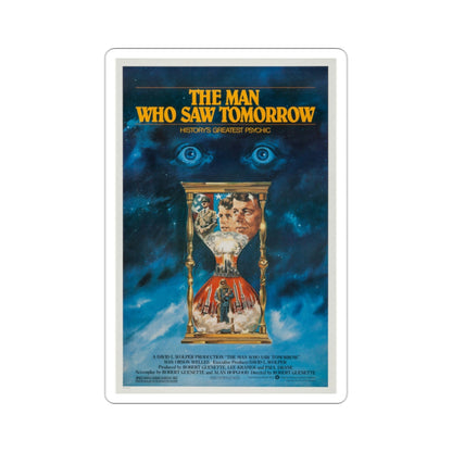 The Man Who Saw Tomorrow 1981 Movie Poster STICKER Vinyl Die-Cut Decal-2 Inch-The Sticker Space
