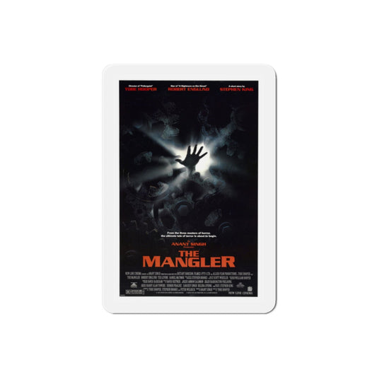 The Mangler 1995 Movie Poster Die-Cut Magnet-2" x 2"-The Sticker Space