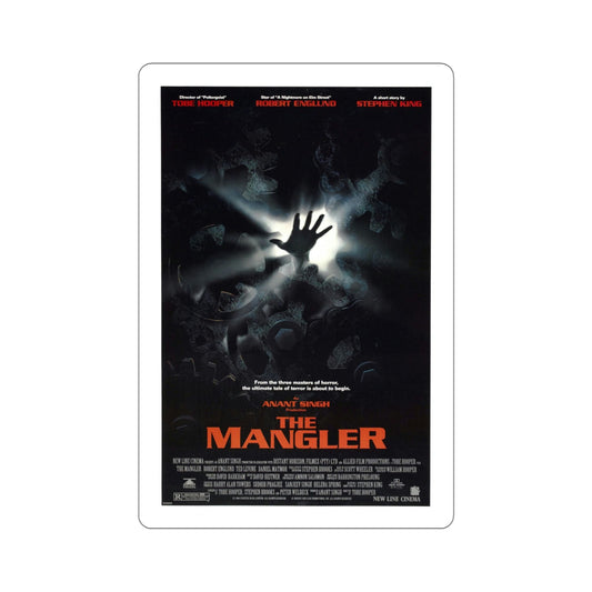 The Mangler 1995 Movie Poster STICKER Vinyl Die-Cut Decal-6 Inch-The Sticker Space