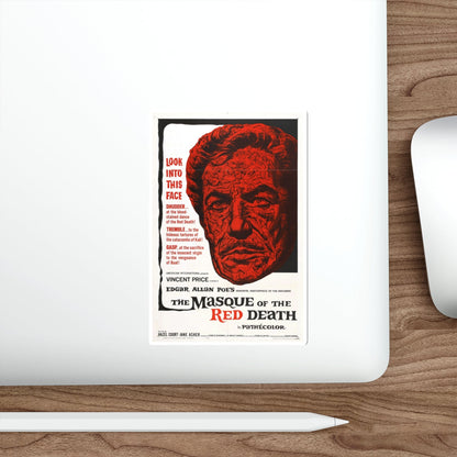 THE MASQUE OF THE RED DEATH 1964 Movie Poster STICKER Vinyl Die-Cut Decal-The Sticker Space