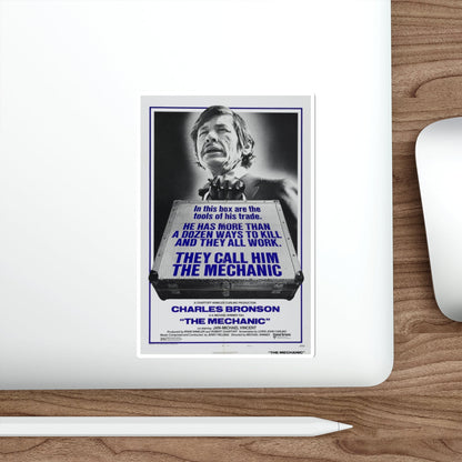 THE MECHANIC 1972 Movie Poster STICKER Vinyl Die-Cut Decal-The Sticker Space
