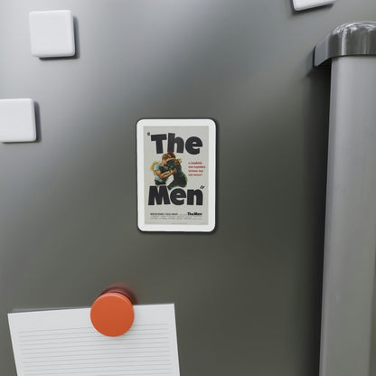 The Men 1950 Movie Poster Die-Cut Magnet-The Sticker Space