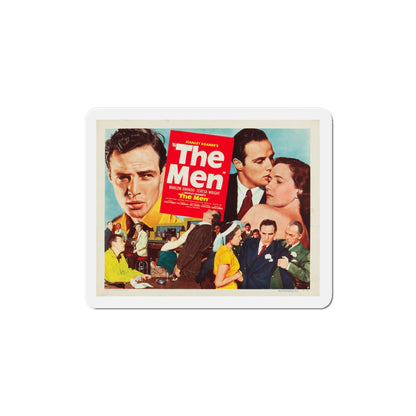 The Men 1950 v2 Movie Poster Die-Cut Magnet-5 Inch-The Sticker Space