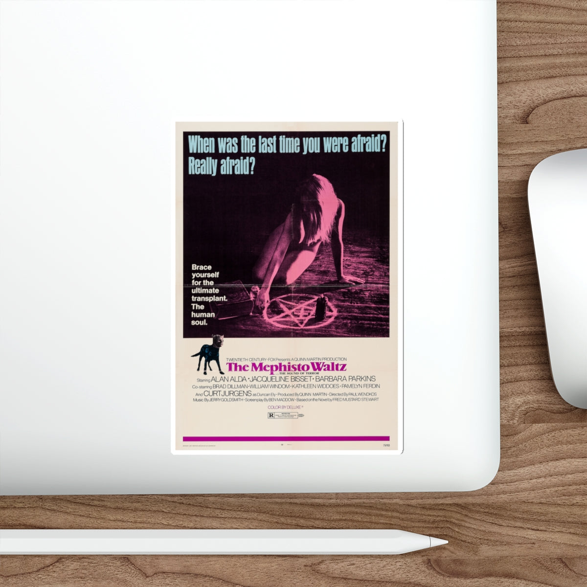 THE MEPHISTO WALTZ 1971 Movie Poster STICKER Vinyl Die-Cut Decal-The Sticker Space