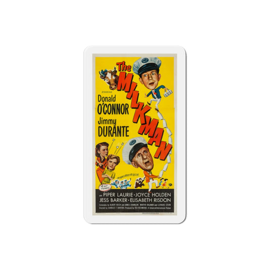 The Milkman 1950 Movie Poster Die-Cut Magnet-2 Inch-The Sticker Space