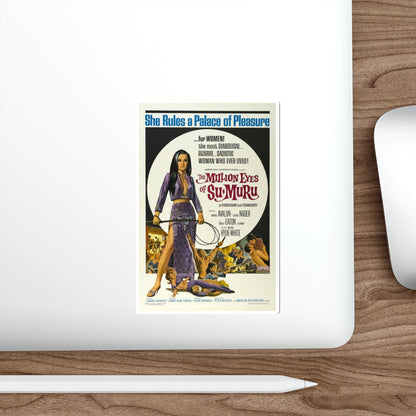 THE MILLION EYES OF SU-MURU 1967 Movie Poster STICKER Vinyl Die-Cut Decal-The Sticker Space