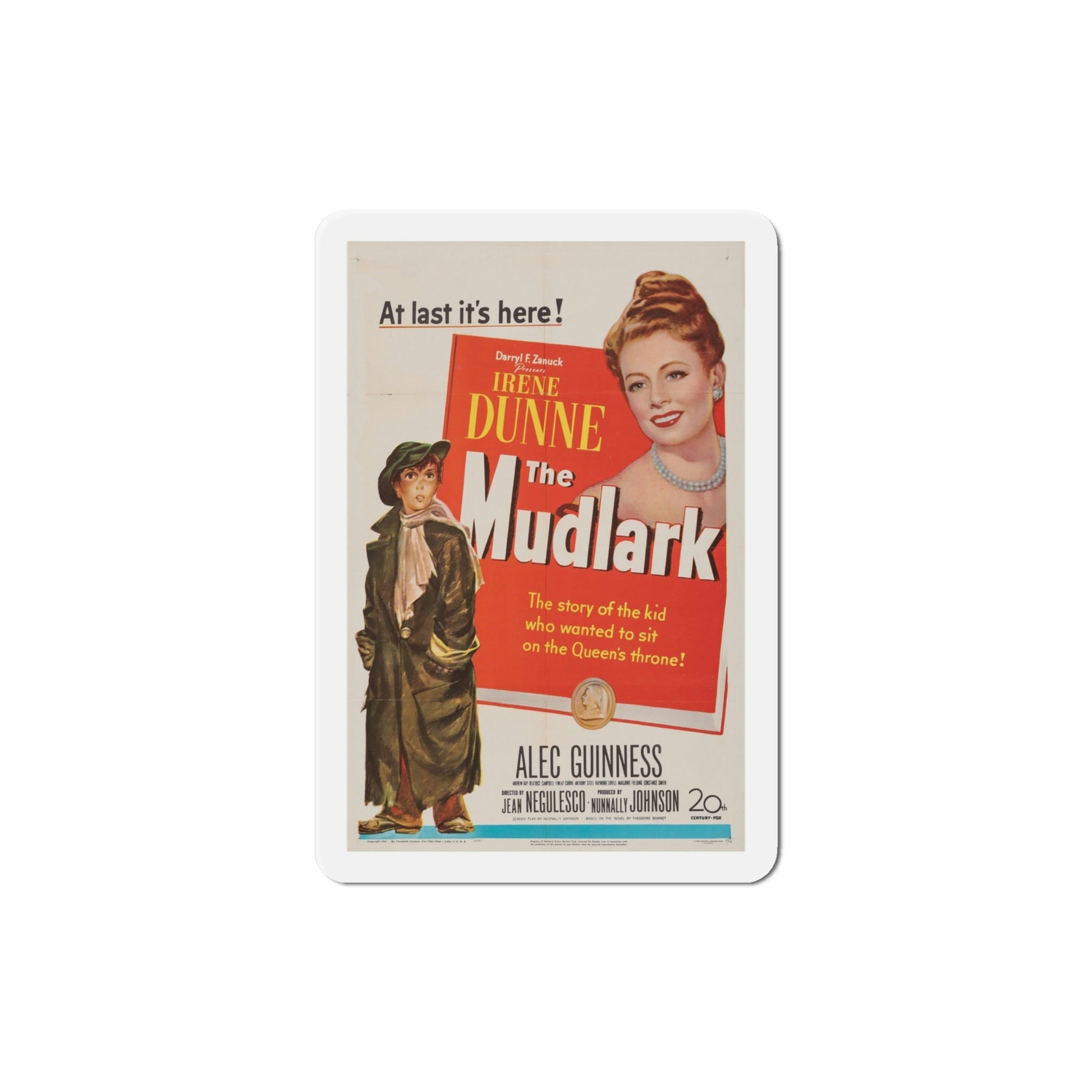 The Mudlark 1950 Movie Poster Die-Cut Magnet-4 Inch-The Sticker Space