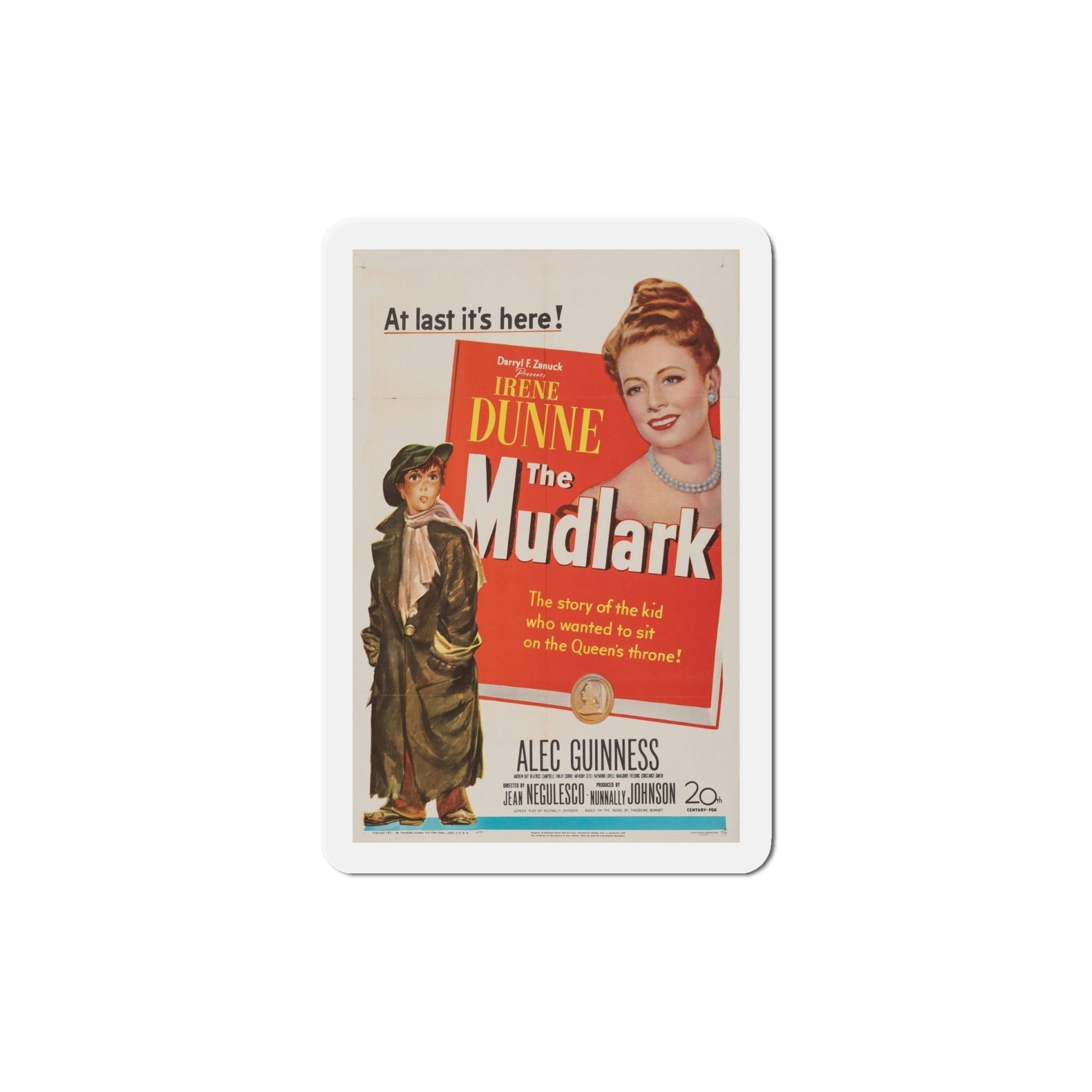 The Mudlark 1950 Movie Poster Die-Cut Magnet-6 Inch-The Sticker Space