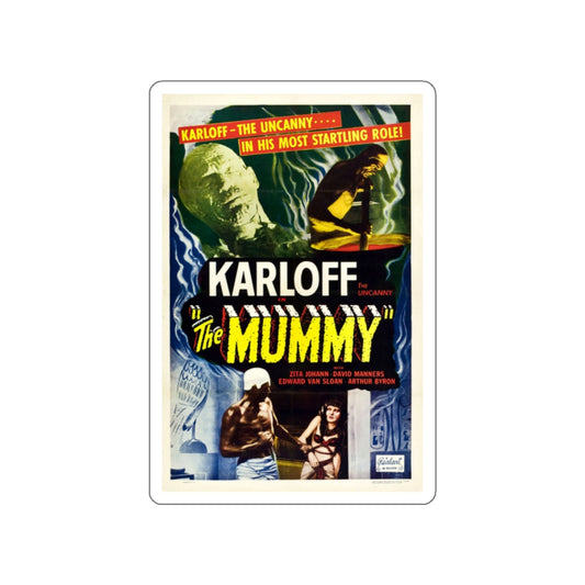 THE MUMMY (2) 1932 Movie Poster STICKER Vinyl Die-Cut Decal-White-The Sticker Space