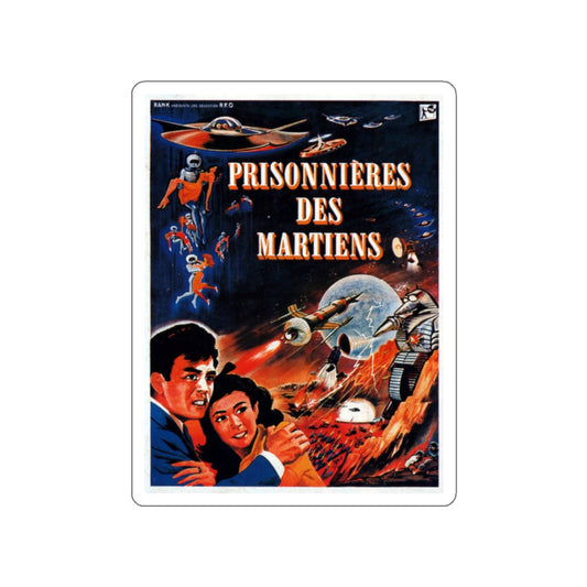 THE MYSTERIANS (FRENCH) 1957 Movie Poster STICKER Vinyl Die-Cut Decal-White-The Sticker Space