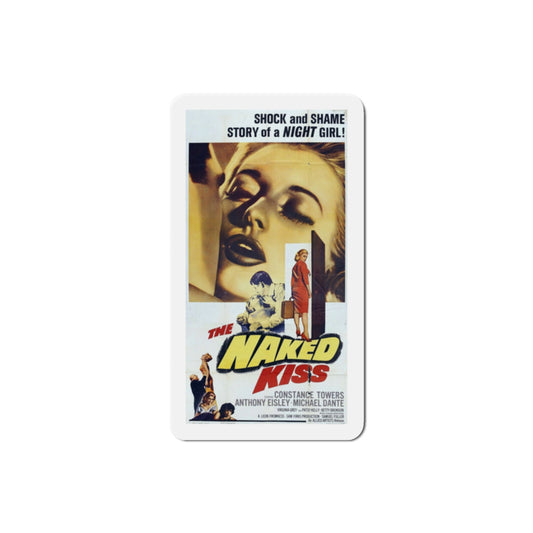 The Naked Kiss 1964 Movie Poster Die-Cut Magnet-2 Inch-The Sticker Space
