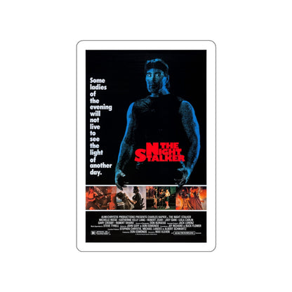 THE NIGHT STALKER 1987 Movie Poster STICKER Vinyl Die-Cut Decal-White-The Sticker Space