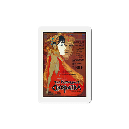 The Notorious Cleopatra 1970 Movie Poster Die-Cut Magnet-5" x 5"-The Sticker Space