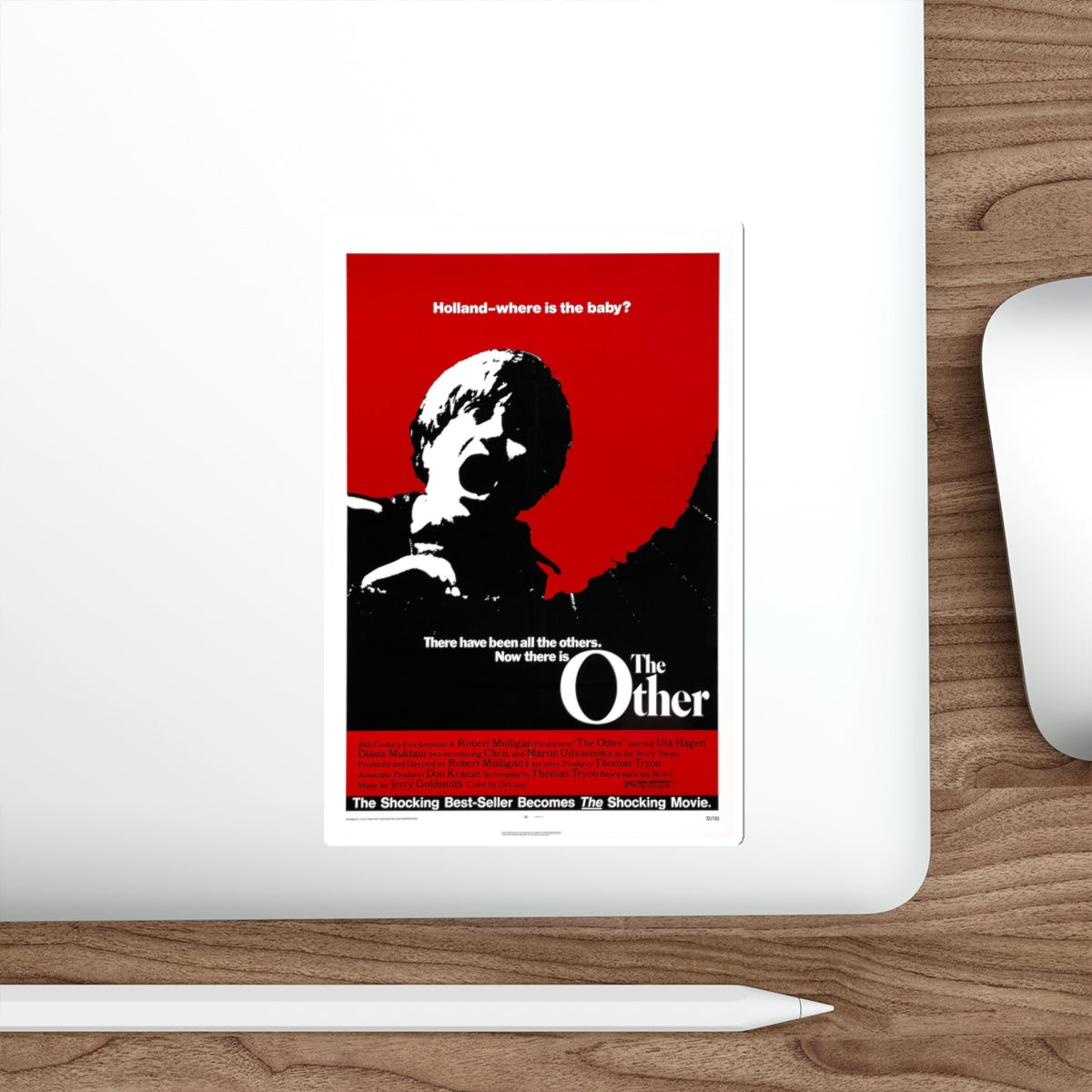 THE OTHER (2) 1972 Movie Poster STICKER Vinyl Die-Cut Decal-The Sticker Space