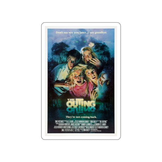 THE OUTING (THE LAMP) 1987 Movie Poster STICKER Vinyl Die-Cut Decal-White-The Sticker Space