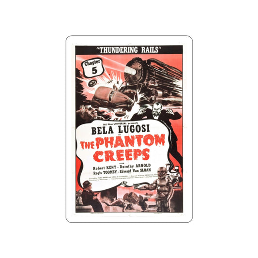 THE PHANTOM CREEPS (2) 1939 Movie Poster STICKER Vinyl Die-Cut Decal-White-The Sticker Space