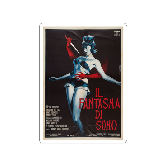 THE PHANTOM OF SOHO 1964 Movie Poster STICKER Vinyl Die-Cut Decal-White-The Sticker Space
