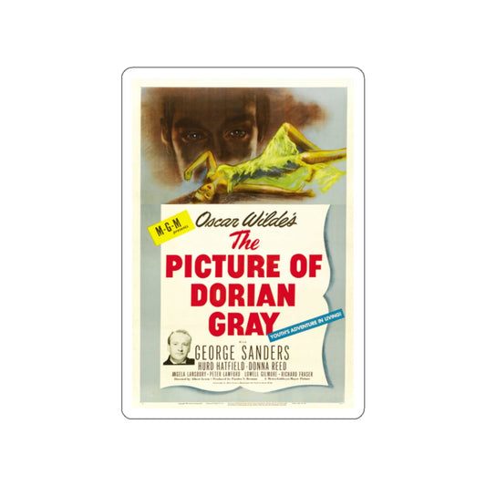 THE PICTURE OF DORIAN GRAY 1945 Movie Poster STICKER Vinyl Die-Cut Decal-White-The Sticker Space