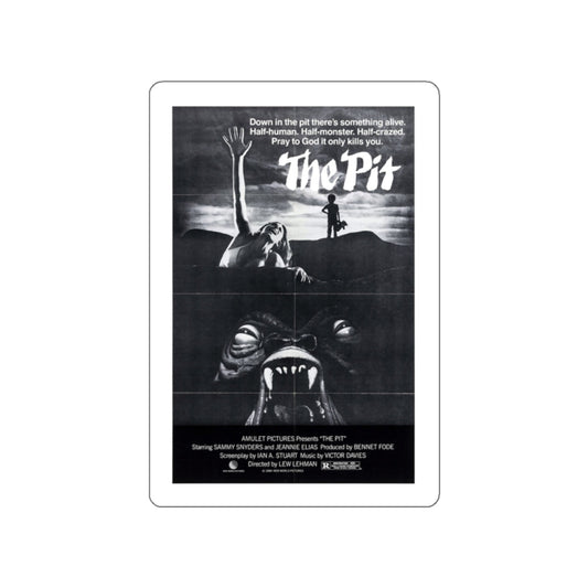 THE PIT (2) 1981 Movie Poster STICKER Vinyl Die-Cut Decal-White-The Sticker Space