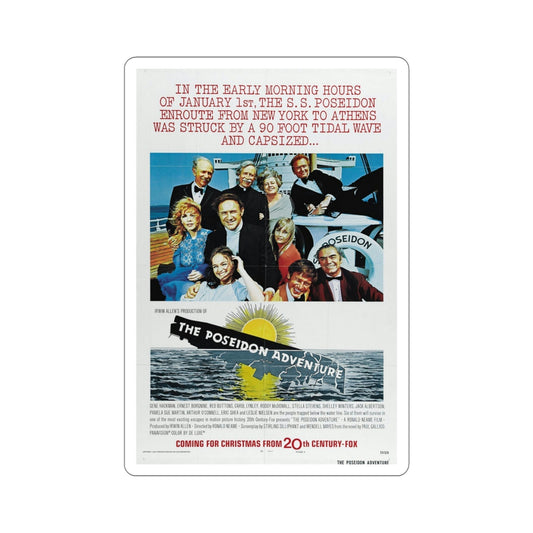 The Poseidon Adventure 1972 Movie Poster STICKER Vinyl Die-Cut Decal-6 Inch-The Sticker Space