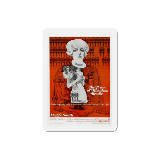 The Prime of Miss Jean Brodie 1969 Movie Poster Die-Cut Magnet-2 Inch-The Sticker Space