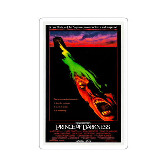 The Prince of Darkness 1987 Movie Poster STICKER Vinyl Die-Cut Decal-6 Inch-The Sticker Space