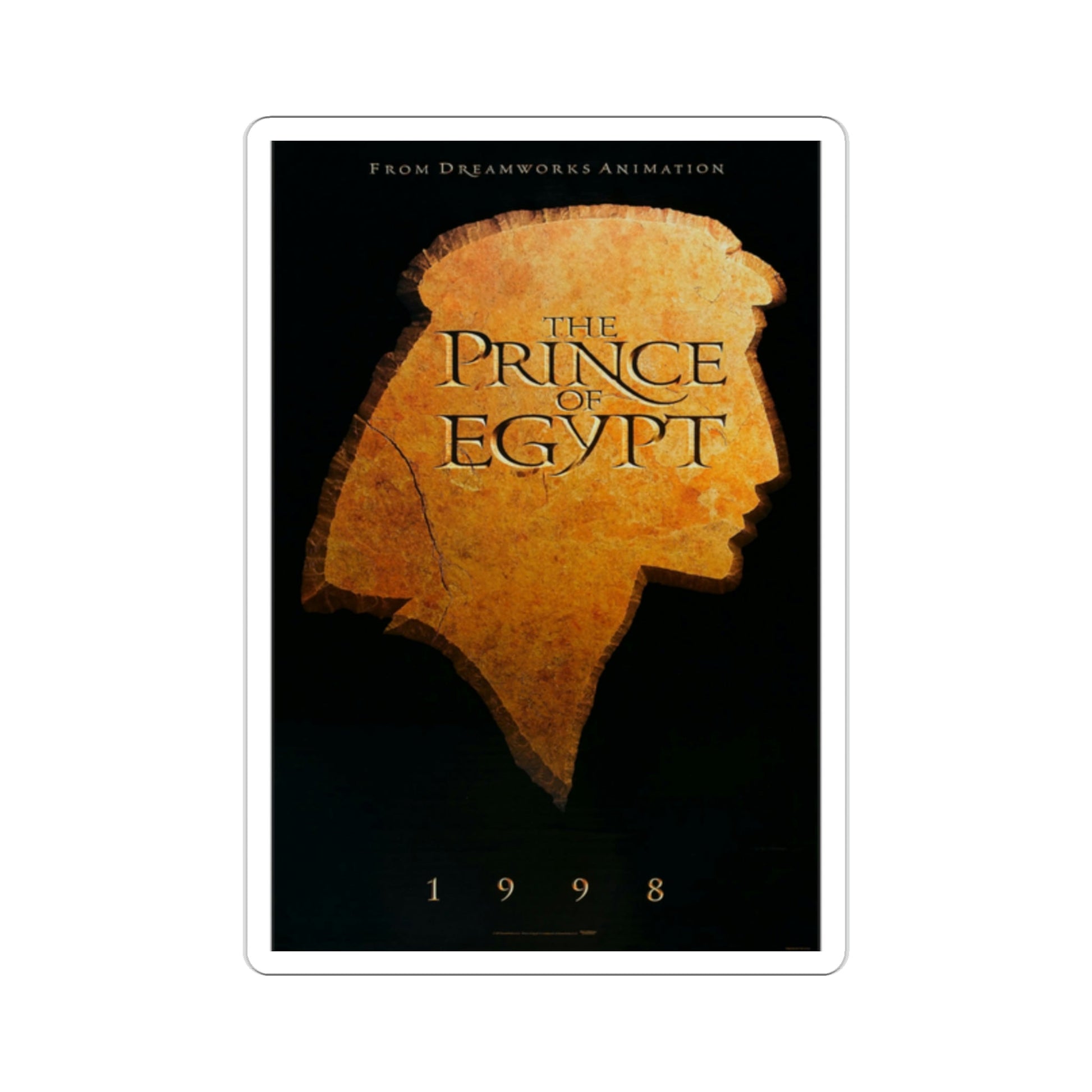 The Prince of Egypt 1998 Movie Poster STICKER Vinyl Die-Cut Decal-2 Inch-The Sticker Space