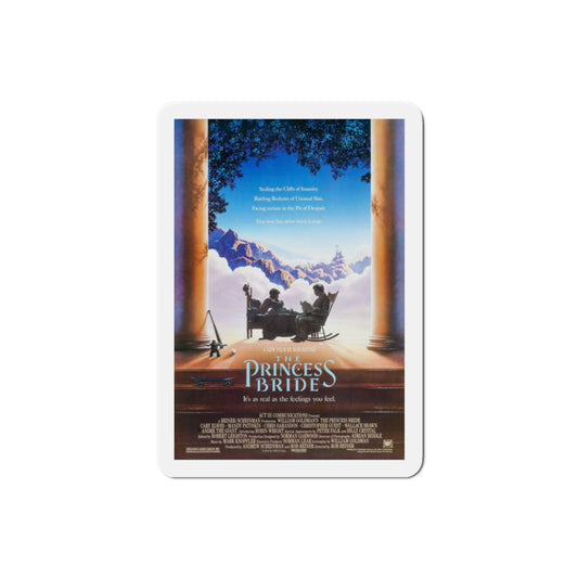 The Princess Bride 1987 Movie Poster Die-Cut Magnet-2" x 2"-The Sticker Space