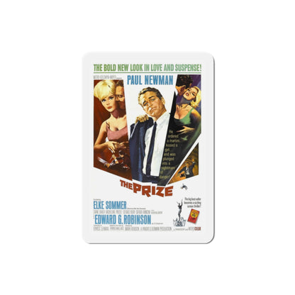 The Prize 1963 Movie Poster Die-Cut Magnet-2 Inch-The Sticker Space