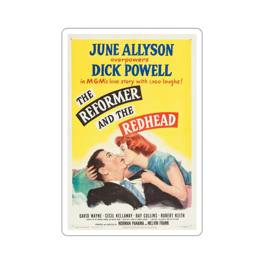 The Reformer and the Redhead 1950 Movie Poster STICKER Vinyl Die-Cut Decal-6 Inch-The Sticker Space