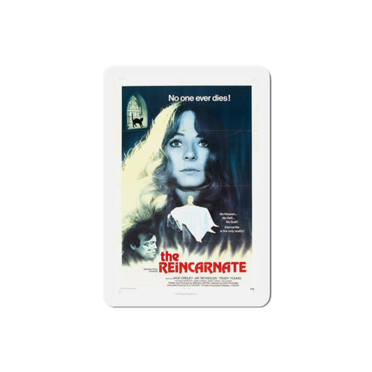 The Reincarnate 1971 Movie Poster Die-Cut Magnet-2" x 2"-The Sticker Space
