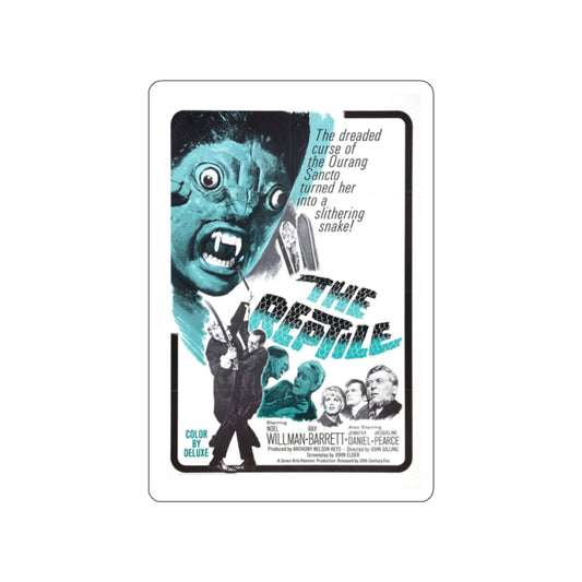 THE REPTILE 1966 Movie Poster STICKER Vinyl Die-Cut Decal-White-The Sticker Space