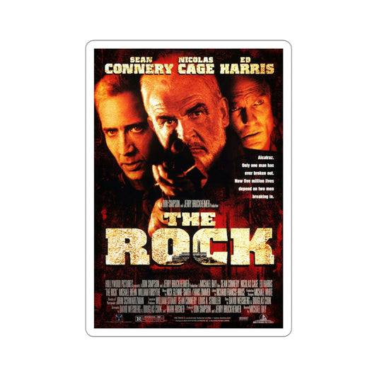 The Rock 1996 Movie Poster STICKER Vinyl Die-Cut Decal-6 Inch-The Sticker Space