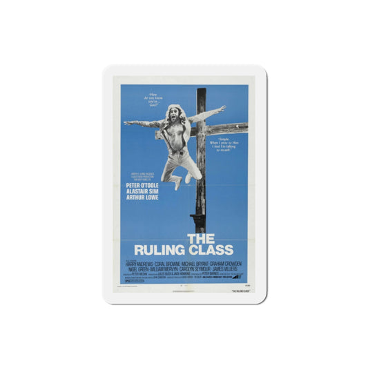 The Ruling Class 1972 Movie Poster Die-Cut Magnet-2" x 2"-The Sticker Space