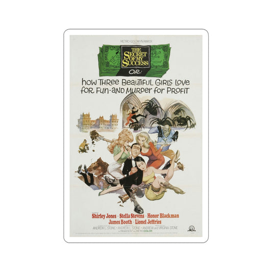The Secret of My Success 1965 Movie Poster STICKER Vinyl Die-Cut Decal-6 Inch-The Sticker Space