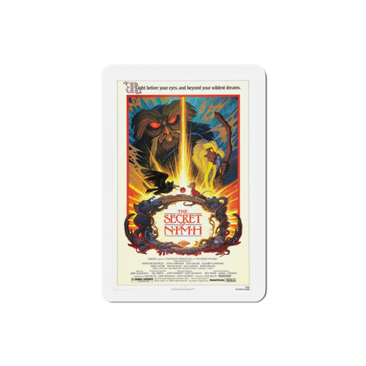 The Secret of NIMH 1982 Movie Poster Die-Cut Magnet-2" x 2"-The Sticker Space